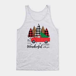 Christmas Trees It's The Most Wonderful Time Of The Year Tank Top